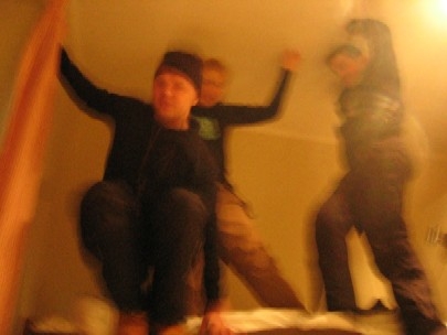 Snow Angels on the Roof of Diplomat Hotel in �re