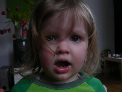 tess brought me a drawing