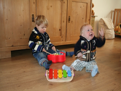 Making music together