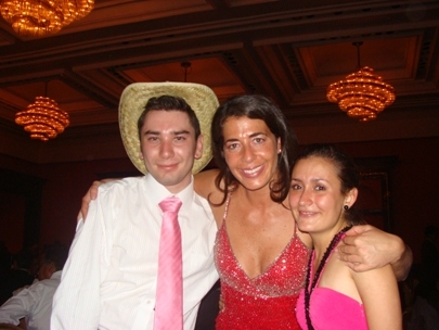 Thank you for inviting me to your graduation party! I had a lot of fun and I�m very proud of you!