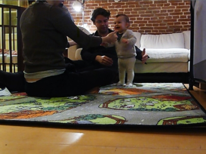 sus primeros 3 pasitos!