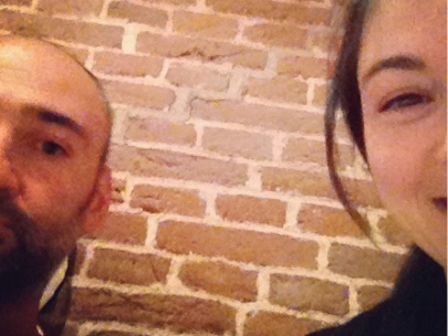 two magicians, half faces