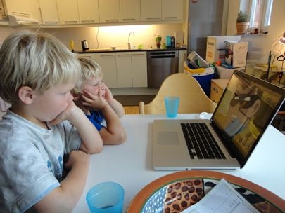 superhelden in de keuken