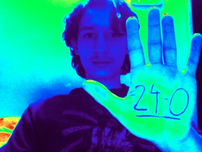 24-0 No violent deaths during 24 hours.