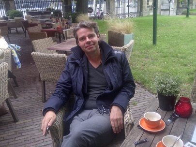 My dearest son and little friend  