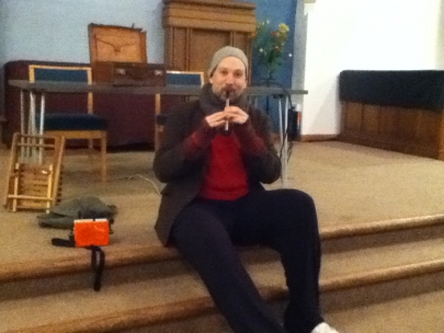 mr. fynn. whistle extraordinaire and celebrated local anarchoprimitivist.