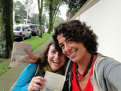 Abbiamo il visto ed il passaporto nuovo!