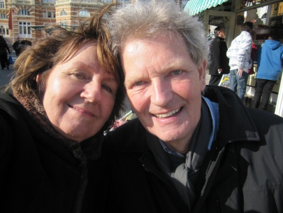 uitwaaien op Scheveningen