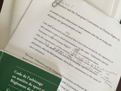 preparing the CAS seminar