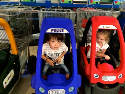 he didn't notice her