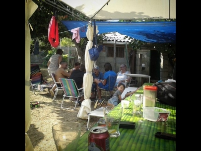 celebrando a los ramones pero desde hace 7 a�os nos falta siempre una...