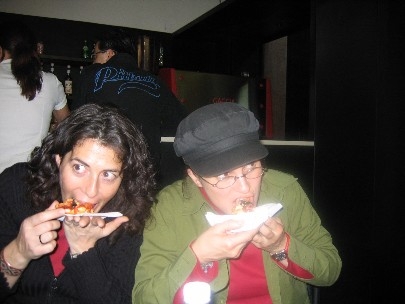 Desperate for home-made pizza at a bar opening